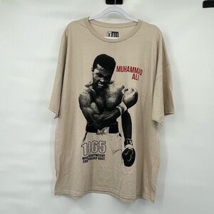 Muhammad Ali nwot cream graphic short sleeve tee